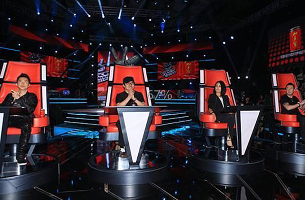 《中國好聲音》演播現(xiàn)場