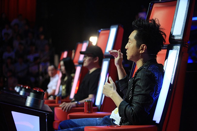 《中國好聲音》演播現(xiàn)場(chǎng)