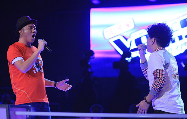 《中國好聲音》PK現(xiàn)場