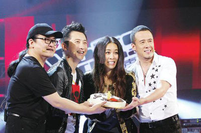 中國好聲音終于引來決賽