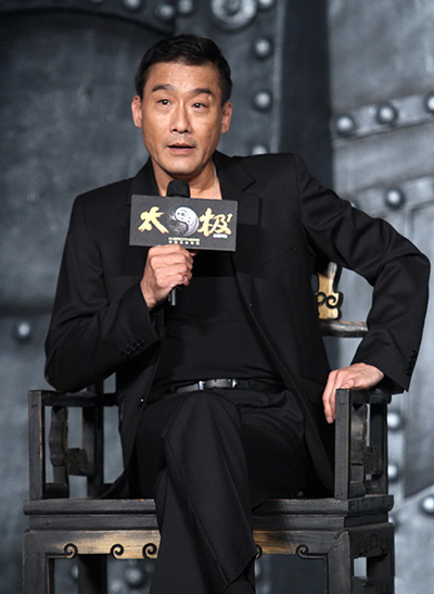 《太極1》上映后 影帝們在接受采訪