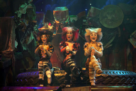 音樂(lè)劇《貓》表演現(xiàn)場(chǎng)